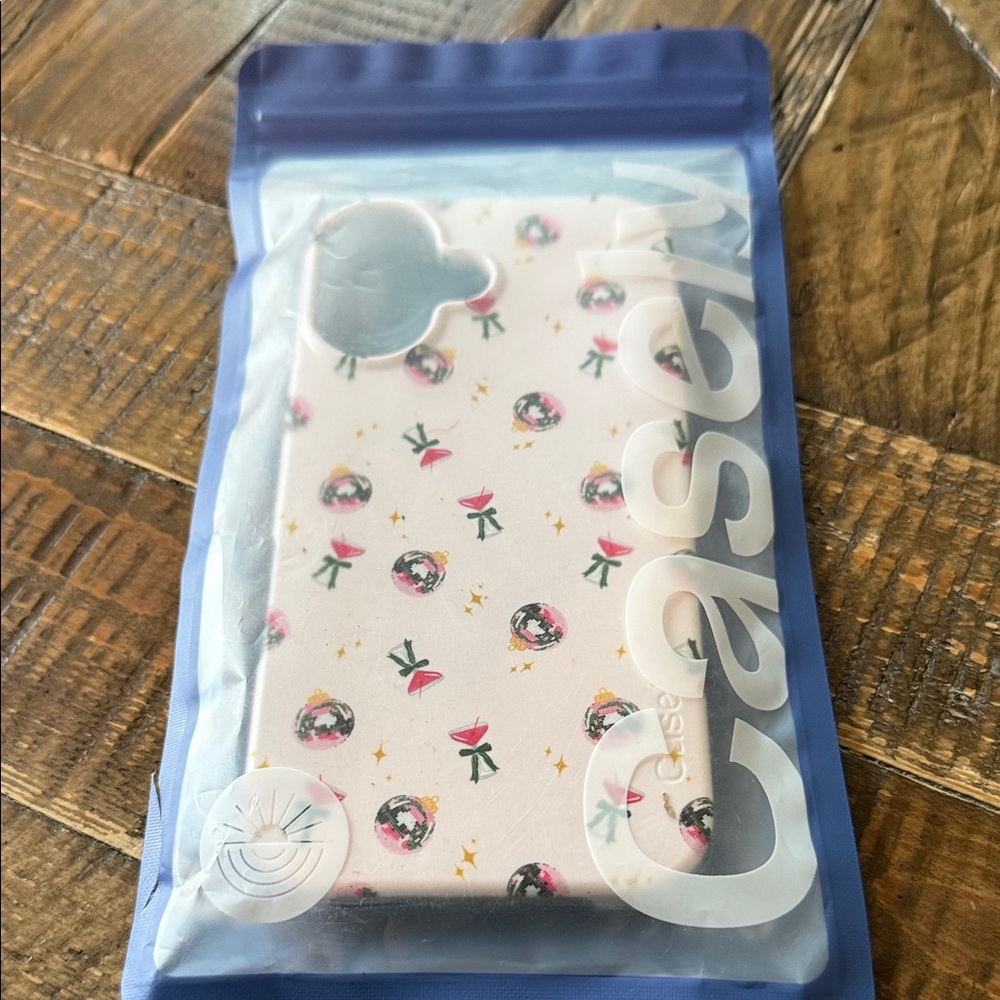 Martinis & Ornaments iPhone 16 Case - Pink